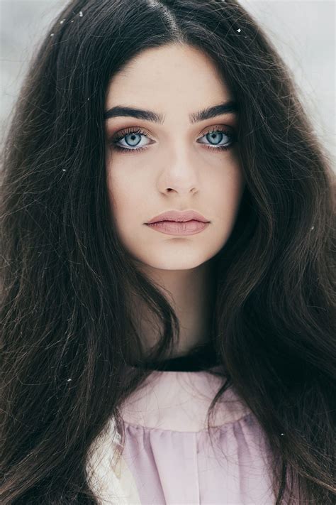 black hair blue eyes woman|long dark hair blue eyes.